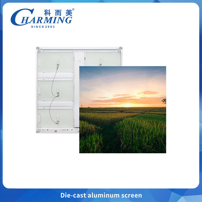 Weerbestendige buitenste LED-videomuur P6.66 IP65 Alle aluminium frame Zoutbestand en warmteafvoer