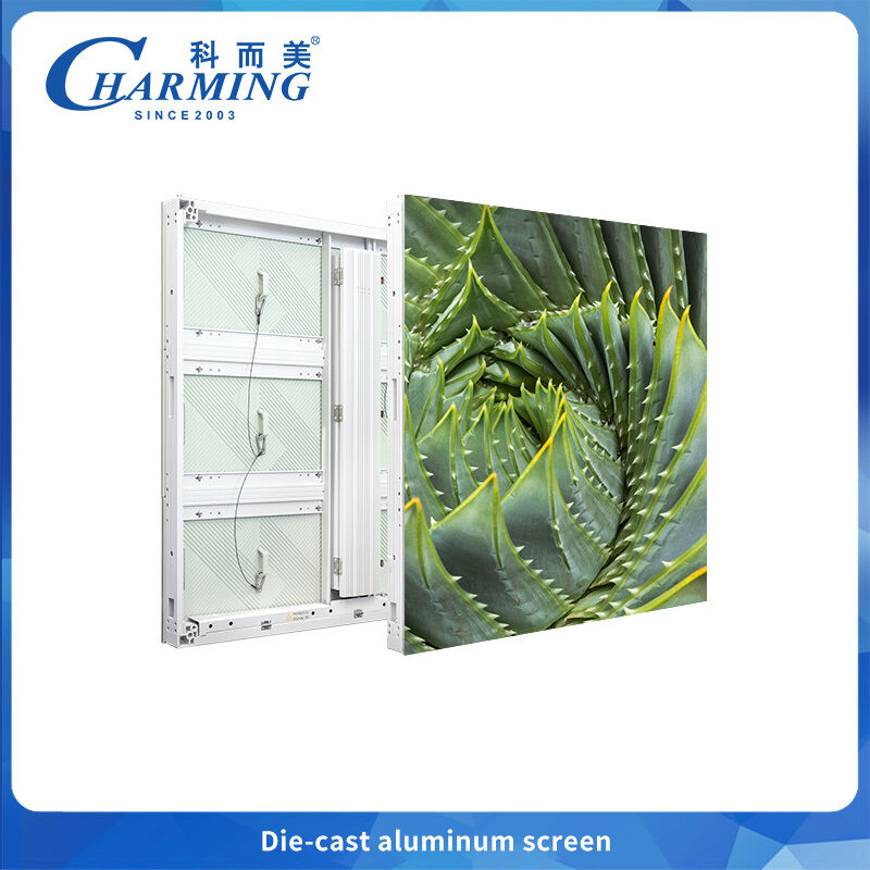 Energiebesparende huur LED-scherm P4-P8 – Lichtgewicht, corrosiebestendig, booglassen voor creatieve opstellingen