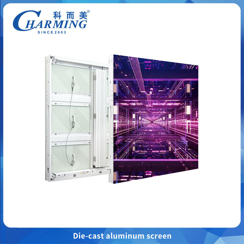 Buiten-all-aluminium LED-display Hoog gemak P6 Led Board voor reclame-hard-wired architectuur