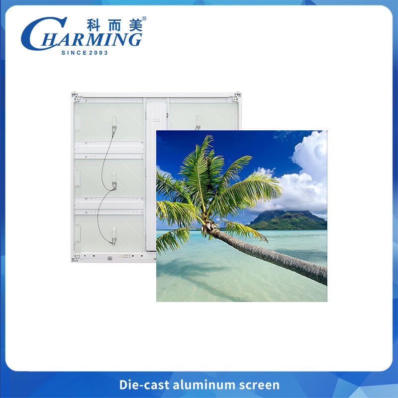 960x960MM Gegooid aluminium 4k reclame scherm Buiten waterdicht P6 led wand scherm
