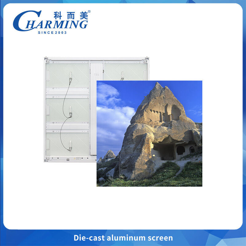 Waterdicht aluminium LED-scherm met 10.000 cd/m2 hoge helderheid en dubbele spanning