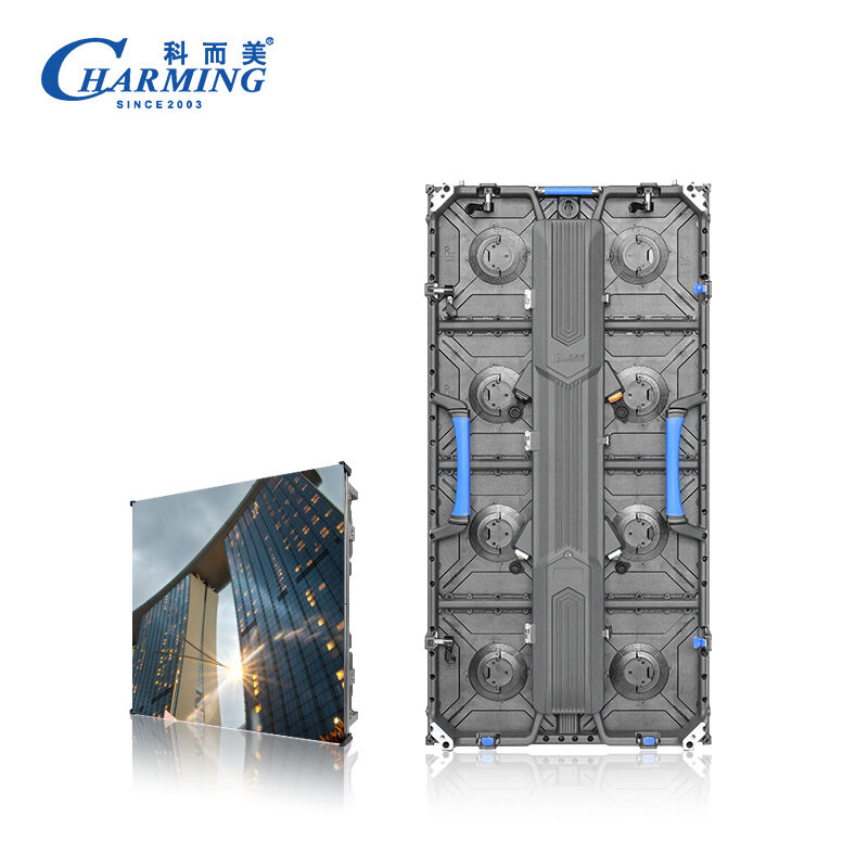 3840Hz Hoge Buiten Vernieuwingsfrequentie P3.91 LED Videoscherm met Die-Cast Aluminium Kast en 500x1000mm Lichtgewicht Ontwerp