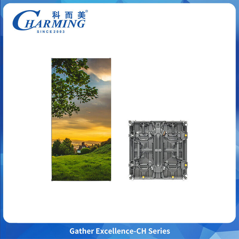 CH-serie Buiten LED-paneel met 7680Hz verfrissingsfrequentie lichtgewicht gegoten aluminium en voor- en achteronderhoud