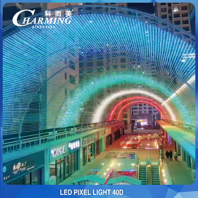 Waterdichte IP68 Building Facade Light, Multiscene LED Strip Lights voor gebouwen