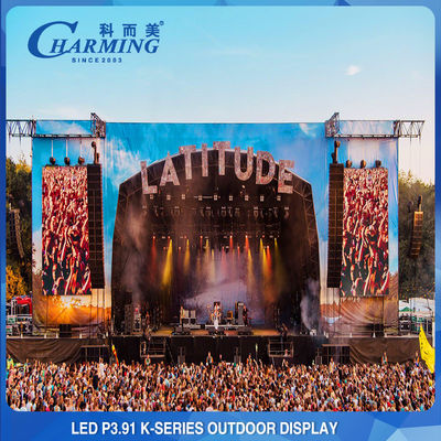 Aluminium Stage Rental LED Display 50x50CM 200W Multi Scene Duurzaam