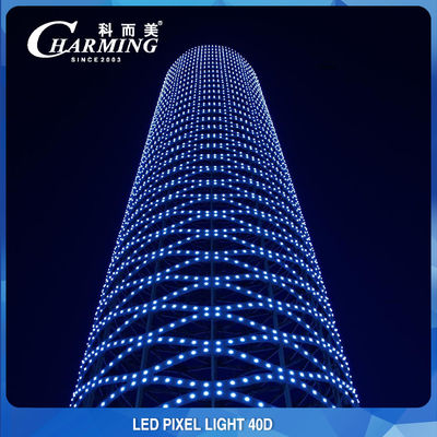 Outdoor Building LED Pixel Lights DC24V 40D SPI Control Duurzaam