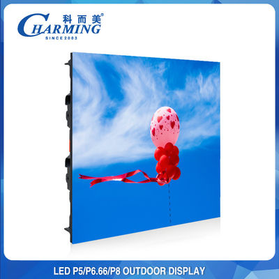 ROHS P5 4K vast buiten LED-videomuurscherm voor reclame