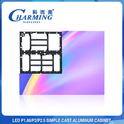 Crashproof 200W LED-binnenmuur, 4K P2.5 naadloos vast LED-scherm