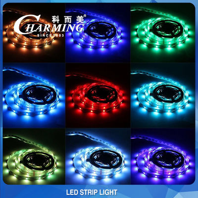 14W IP42 DC12V RGB LED Strip Licht 10MM Breedte Voor Nachtclub
