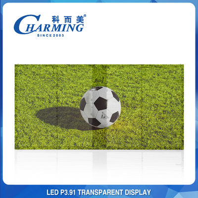 256x64 16 bit transparante LED-paneelfilm multifunctioneel praktisch