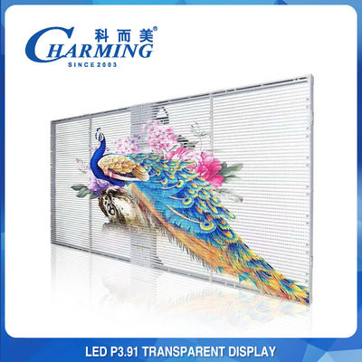 Waterdicht See Through Transparant Video Wall Display 3840Hz Praktisch