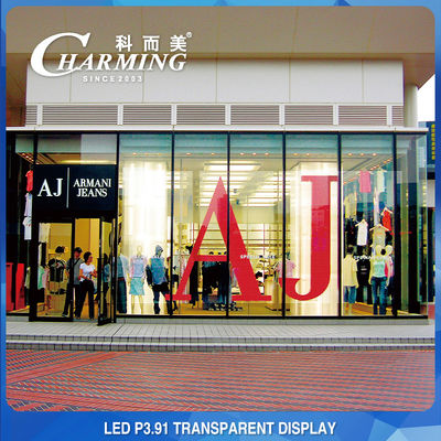 Pixel Pith P3.91MM Transparant LED Video Wall Display Multifunctioneel 100x50CM