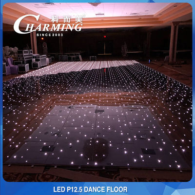 Pixel Pith P30MM Pixel LED Dansvloer 50x50CM Voorkant Waterdicht