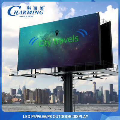 Antiwear IP65 Openlucht Videomuur, het LEIDENE Vertoningsscherm voor Openlucht Reclame