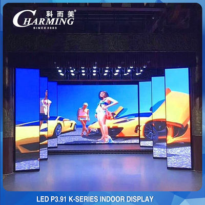 14-16 Bit Indoor LED Videomuur, P3.91 IP42 Indoor Rental LED Display