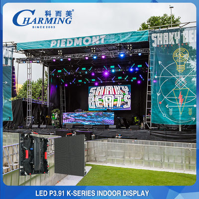 Anti-slijtage LED-verhuurscherm met 16 bits, 200W buitenvideomuurverhuur