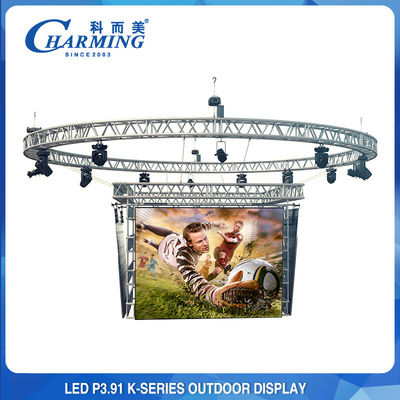 Bühne-evenement Buiten Led Screen P3.91 / P2.6 Led Video Wall Display Screen