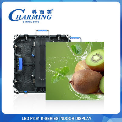 Verhuur buitenshuis LED-videomuur P3.9 P3.91 500x500 mm gietgegooid aluminium scherm