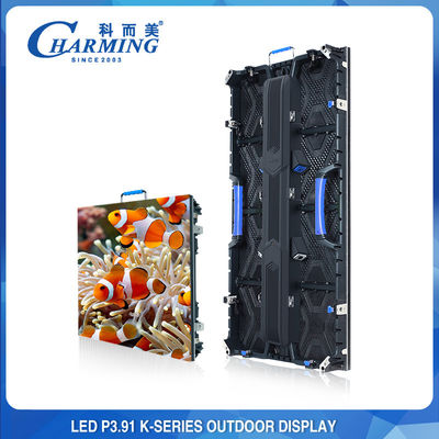 P3.91 K-serie LED buitenscherm Ultra Wide Viewing Angle Lamp Beads Design LED Display