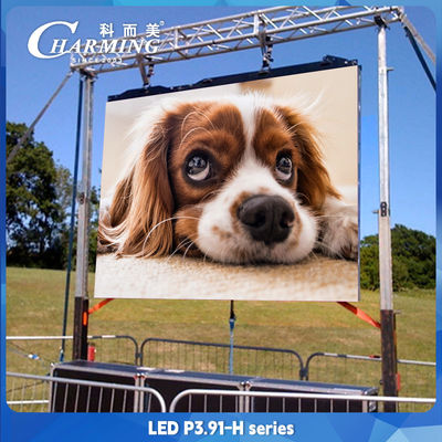 3.91MM H-serie Advertentie LED-videowanddisplay IP65 4500CD/m2