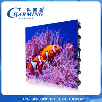 Kleurrijke P5 P8 Vaste LED Buiten Display Hoge helderheid Advertentie Led Screen