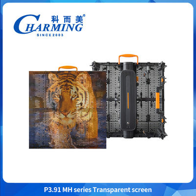 500*500mm P3.91 Led Transparante Scherm Winkelcentrum Reclame Scherm LED wandscherm