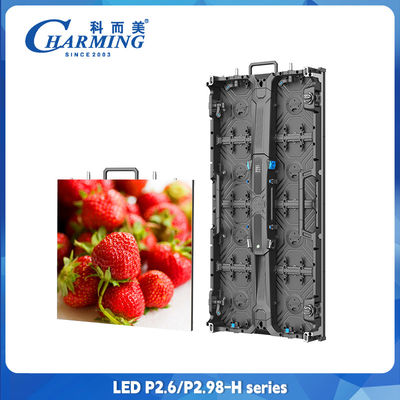 LED Video Wandscherm Hd 2k 4k P2.6 P2.98 Smd Volle kleur Indoor Led Matrix Panel Verhuur LED Displays LED Scherm Gekromd
