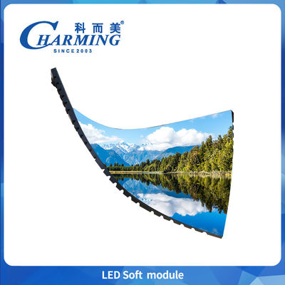 3840-7680Hz Hoge verversingsfrequentie Sterke magnetische adsorptie Installatie P2 P2.5 P3 P4 Flexible Soft Led Module Pantalla Led For Event