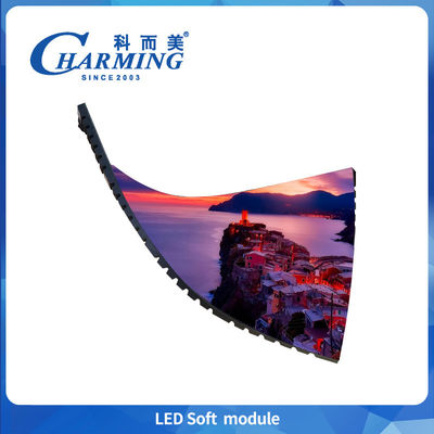 4k P2 P2.5 P3.076 Indoor Led Soft Module 400-800 Hoge helderheid Rgb Led Flexibility Display