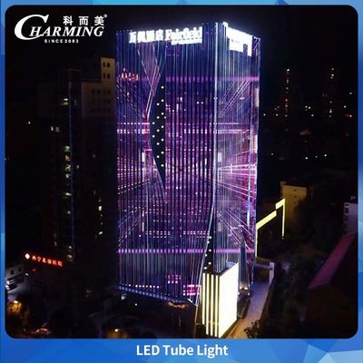 U38 Aluminiumlegering RGB Led Tube Light DC24V SPI Control for Building