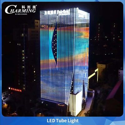 Aluminiumlegering + PC-buislicht voor verlichtingsproject van buitengebouwen, deuropeningen en bruggen