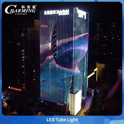 Hoogwaardige LED-lichtbuis buiten U38-1000 1000*38*58MM IP65 Aluminiumlegering+PC Voor buitengebouwen