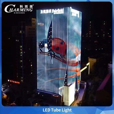 IP65 Energiebesparend RGB LED-buislicht voor buiten met UV-PC-dekoratie