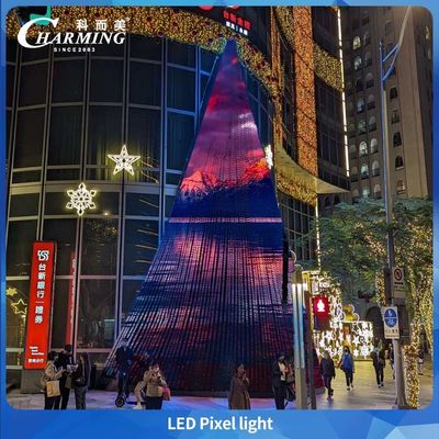 Hete Verkoop RGBW LED Pixel Puntverlichting 30MM IP66 DC 24V Buiten Kerstvakantie LED