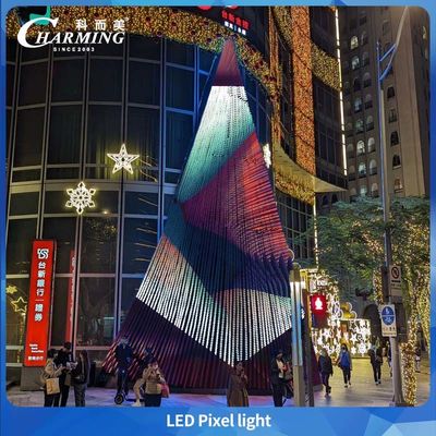 SMD3535 50C LED Pixel Lichten IP66 Waterdicht SPI Besturing Voor Buitenmuren Podium Park Verlichting