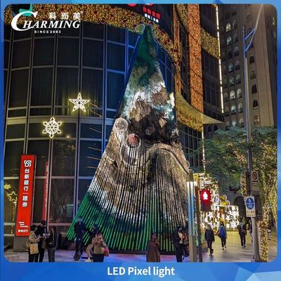 IP65 Buitenwaterdicht Gebouwhoogte Pixellicht Met RGB Display Kleur