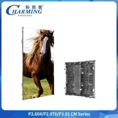 P3.91 Outdoor Verhuur LED Reclame Scherm IP65 7680Hz 500x1000mm/500*500mm