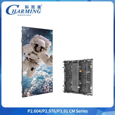 Buiten LED Verhuur scherm Aluminium legering Kas IP65 7680Hz Energiebesparende verschillende vormen