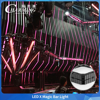 Gemakkelijk te ontmantelen en samen te stellen tot verschillende lengtes Charmant product LED X Magic Bar Modulair ontwerp Charmant product LED X Magic Bar RGB LED Pixel Bar Voor Entertainment Event