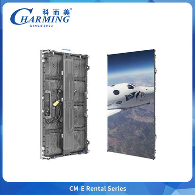 Integratie van stroomkabels in de kast Buitenverhuur LED-scherm voor concertpodium evenement