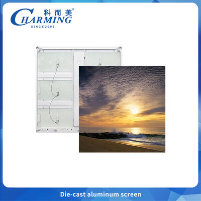 Grote LED-scherm Outdoor Reclame Vaste LED-scherm IP65 LED-billboard-scherm Energiebesparend Alle aluminium High-end