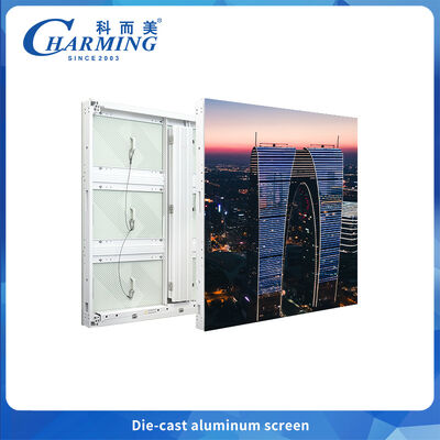 Innen- en buitenadvertentie LED-schermmuur 960*960mm Pitch P6.66 High Performance Led