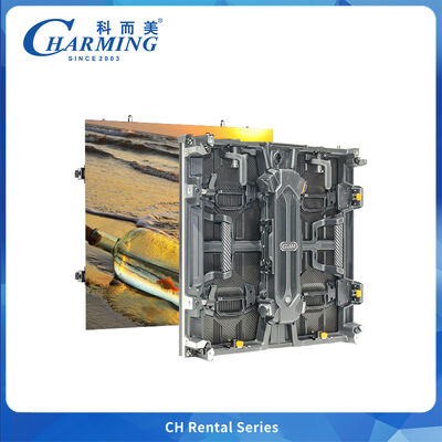 Gebogen & Flexibel Buiten LED Scherm P2.6/P2.9/P3.9 Gietaluminium 7680Hz Hoge Verversingssnelheid voor Verhuurevenementen