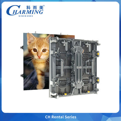 Creative Shape Outdoor LED Display P3.91 Gekrompen Flexibel Rechte Hoek Kas 7680Hz voor Concert Festival